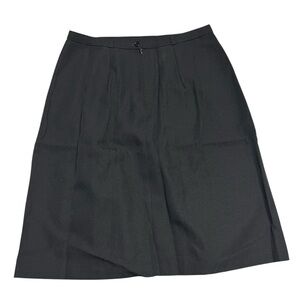 Vintage Black A-Line Skirt Sz. 34W